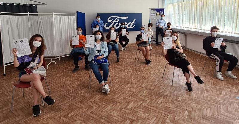 Ford Vaccinates over 14,600 at its Public COVID-19 Vaccination Center in Craiova