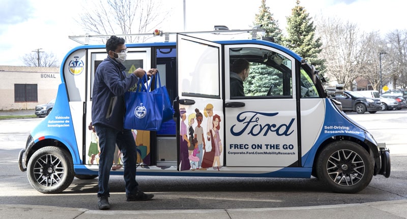 Ford to Bring 10,000 Pounds of Fresh Food to Southwest Detroit Residents with Autonomous Vehicle Delivery Pilot