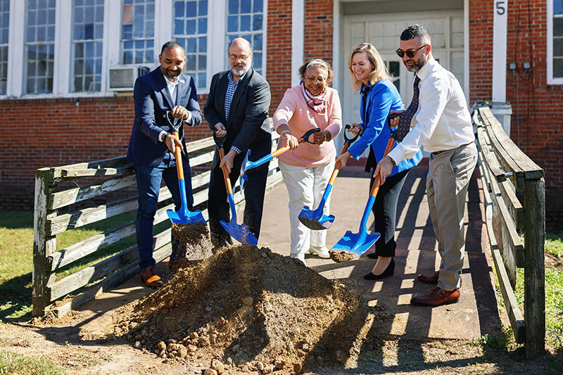 Celebrating the Groundbreaking of the New Ford Community Center in Stanton